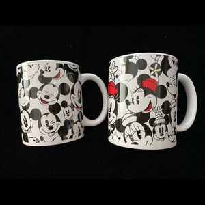 Disney Minnie and Mickey All Over Mugs
